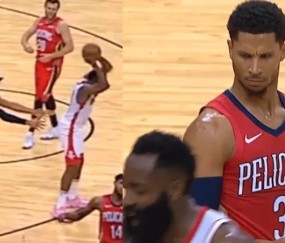 BOB半岛体育-哈登拿球砸自己时你在想啥？哈特：我x，他怎么自己砸自己