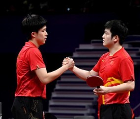 BOB半岛平台-樊振东/王楚钦赢得中韩男双对决 孙颖莎女单夺金